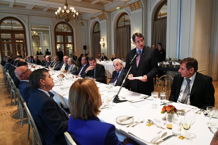 President says Cyprus solution will contribute to the growth of relations between Greece-Turkey, EU-Turkey and NATO-EU