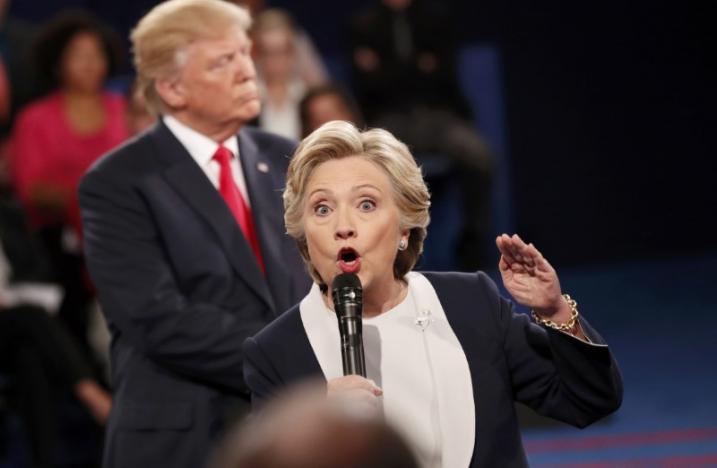 Donald Trump attacks the Clintons
