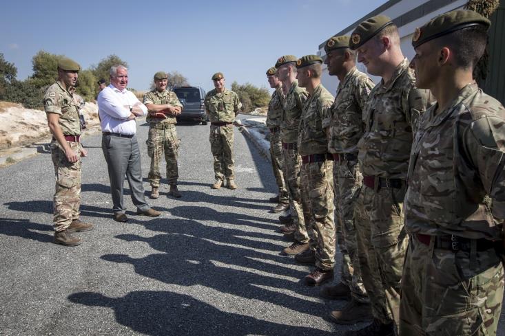 UK’s Armed Forces Minister visits British Forces in Cyprus