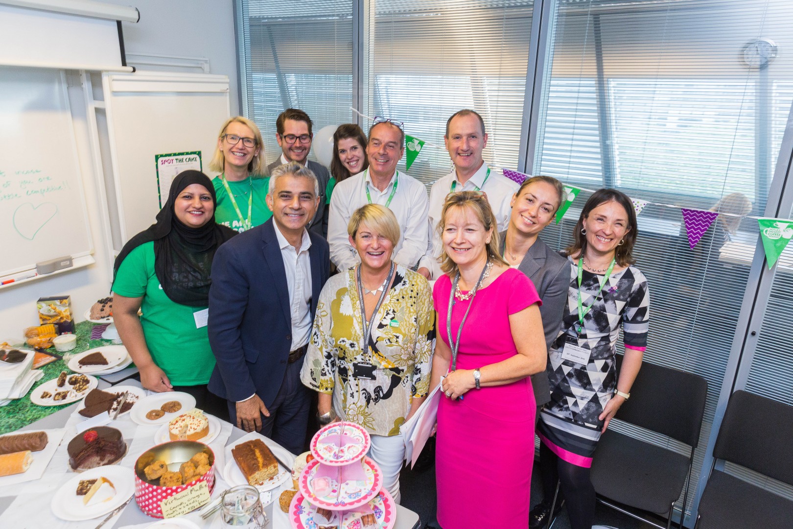 Mayor of London, Sadiq Khan helps change lives hosting Macmillan’s World’s Biggest Coffee Morning