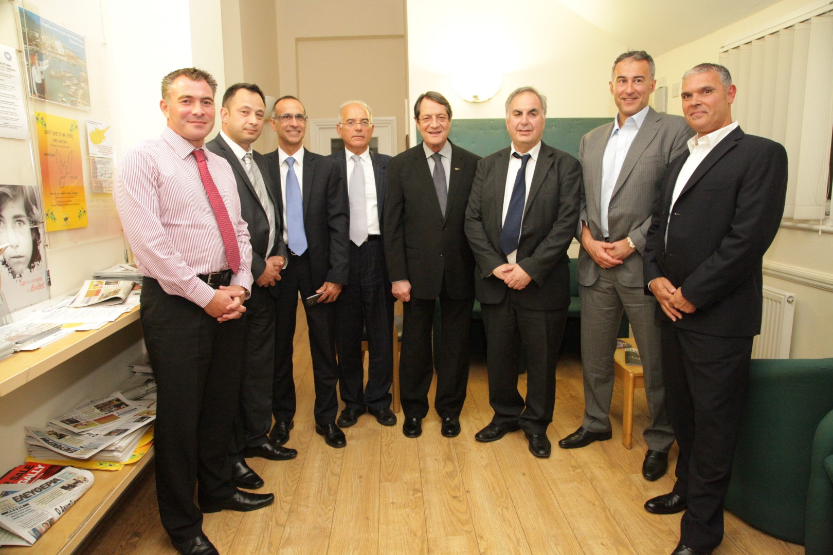 KOPA League meets President of the Republic of Cyprus Nicos Anastasiades
