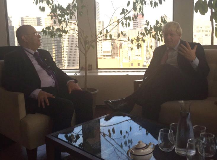 FM Kasoulides discusses Cyprus problem with UK Foreign Secretary