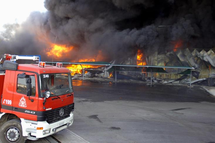 Limassol catches fire