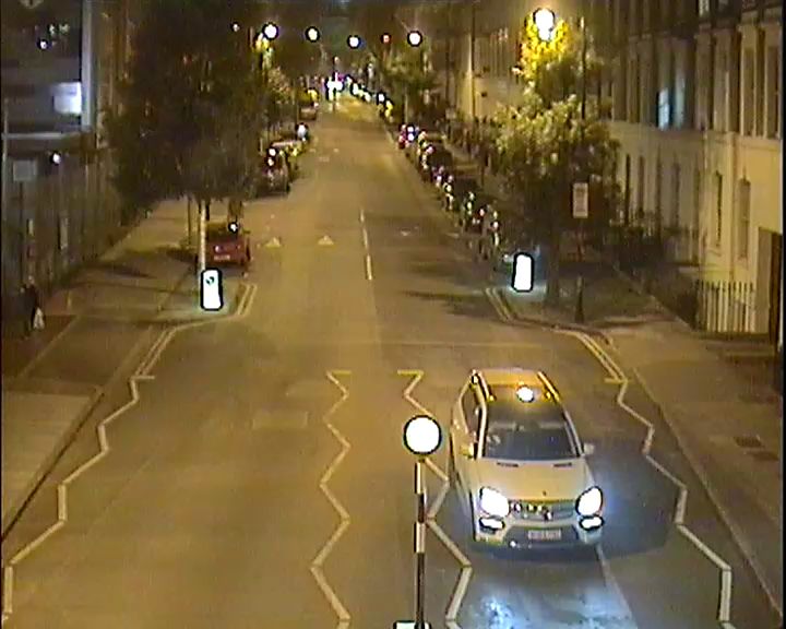 CCTV image of a car police wish to trace in North London