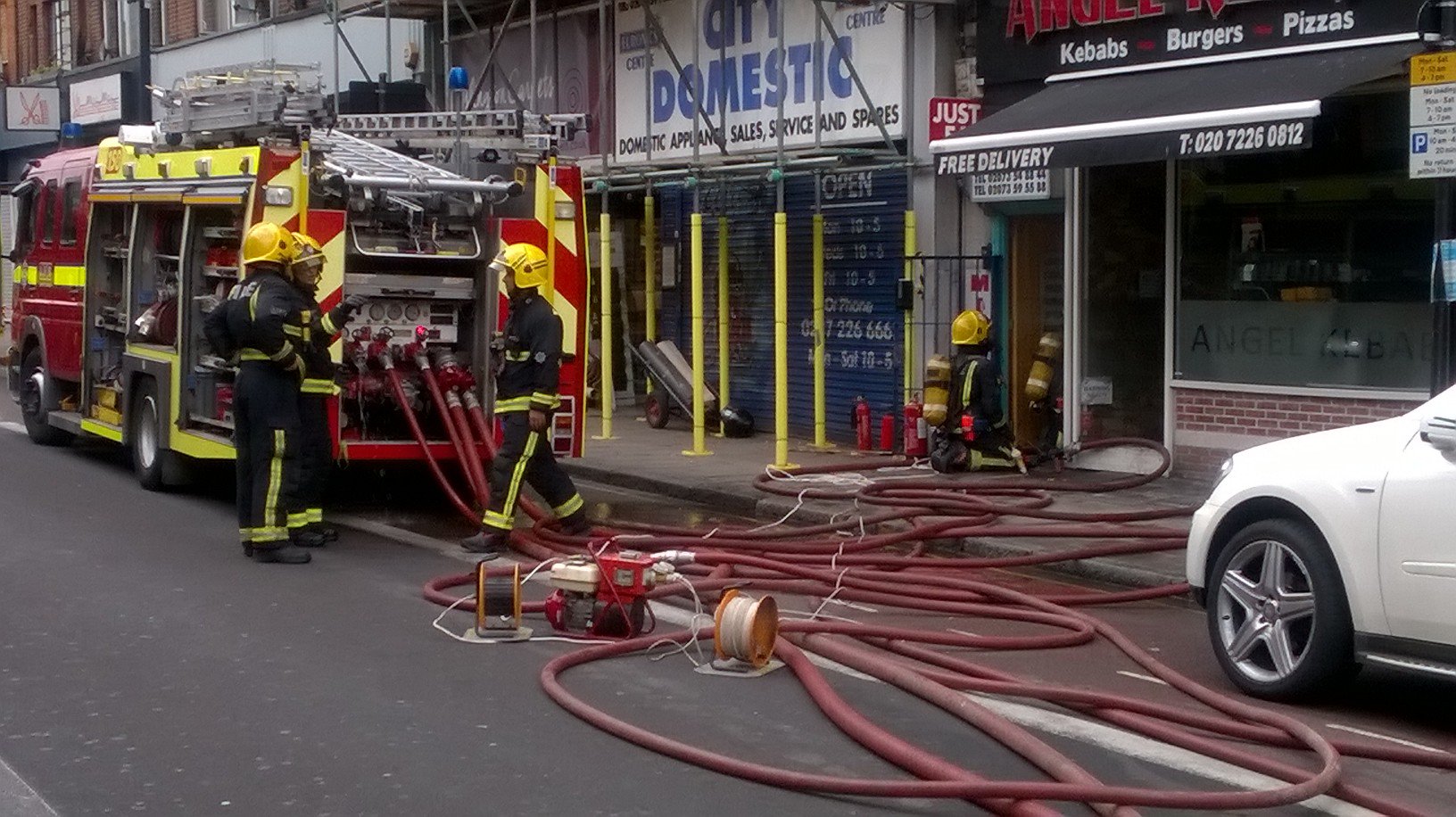 Islington – basement fire