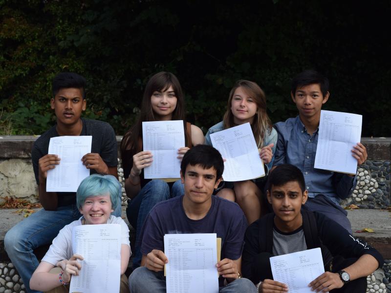 Barnet Pupils celebrate GCSE exam success