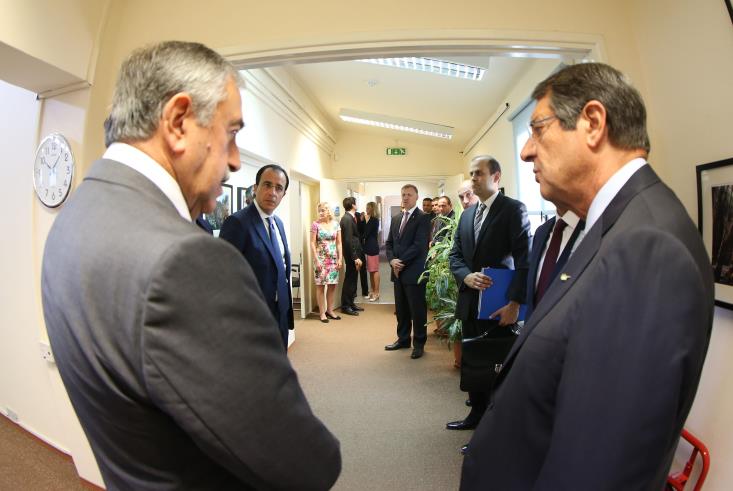 President Anastasiades and Mustafa Akinci set the agenda of the Cyprus intensified talks
