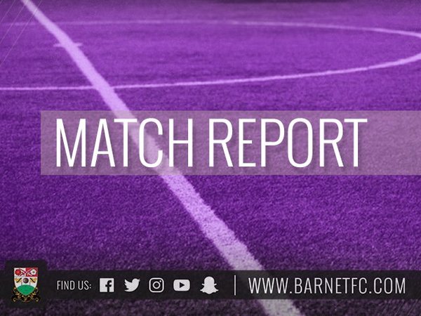Match Report: Crawley Town 1 – 1 Barnet