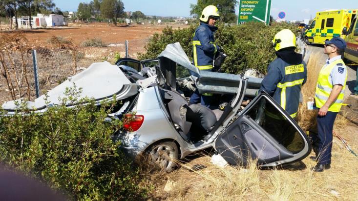 Serious injuries in traffic accidents in Cyprus drops