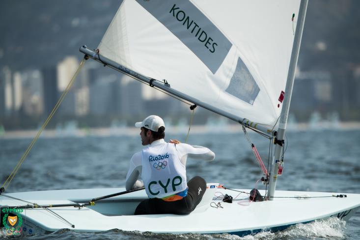 Cypriot sailor Kontides enters Rio Olympics medal race