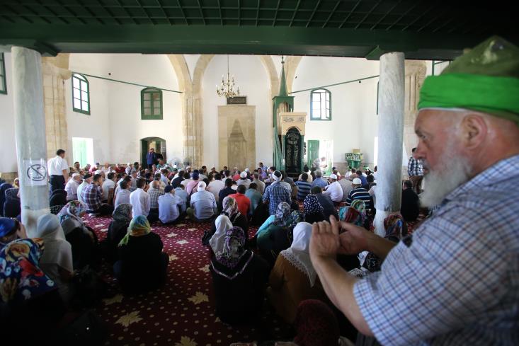 Free access to religious mosques for the Turkish Cypriots during 2015