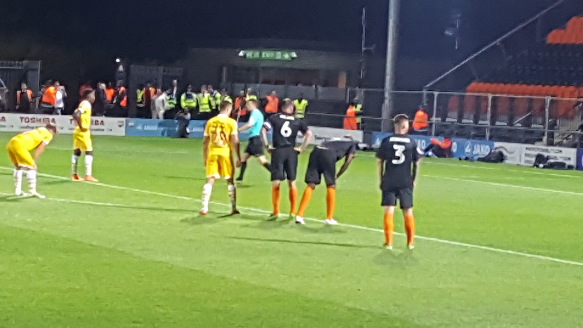 Barnet are knocked out by the Lions…