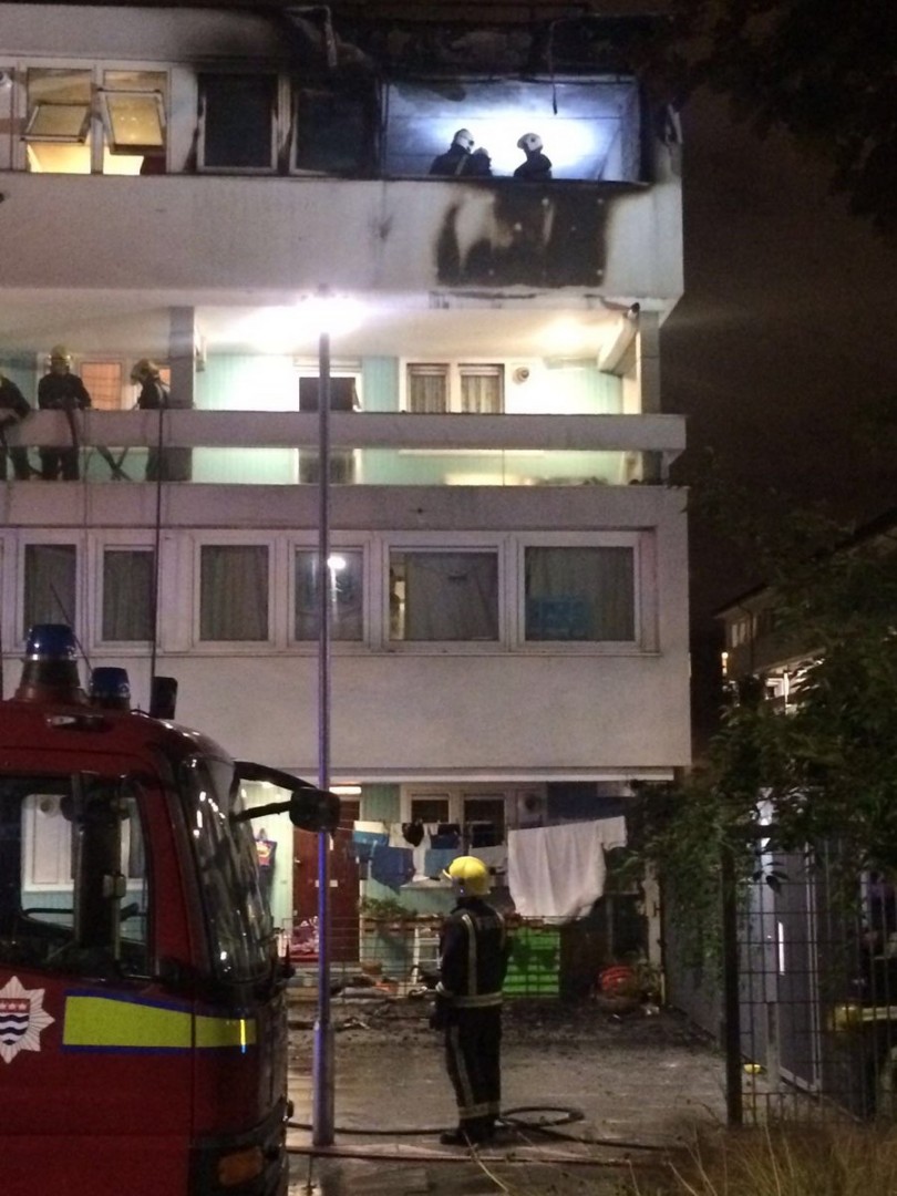 Finsbury Park – flat fire