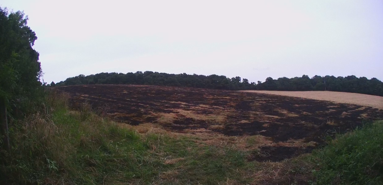 Appeal for information and warning re: arson following field fires – Potters Bar