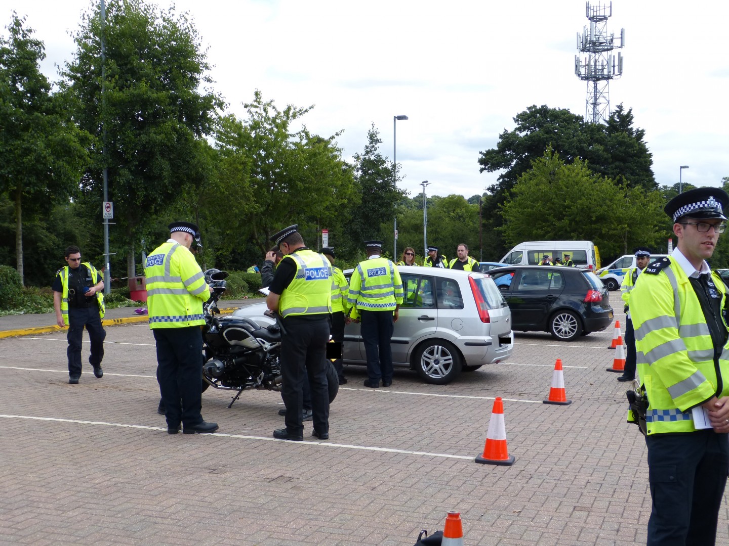 Specials join forces to drive home road safety