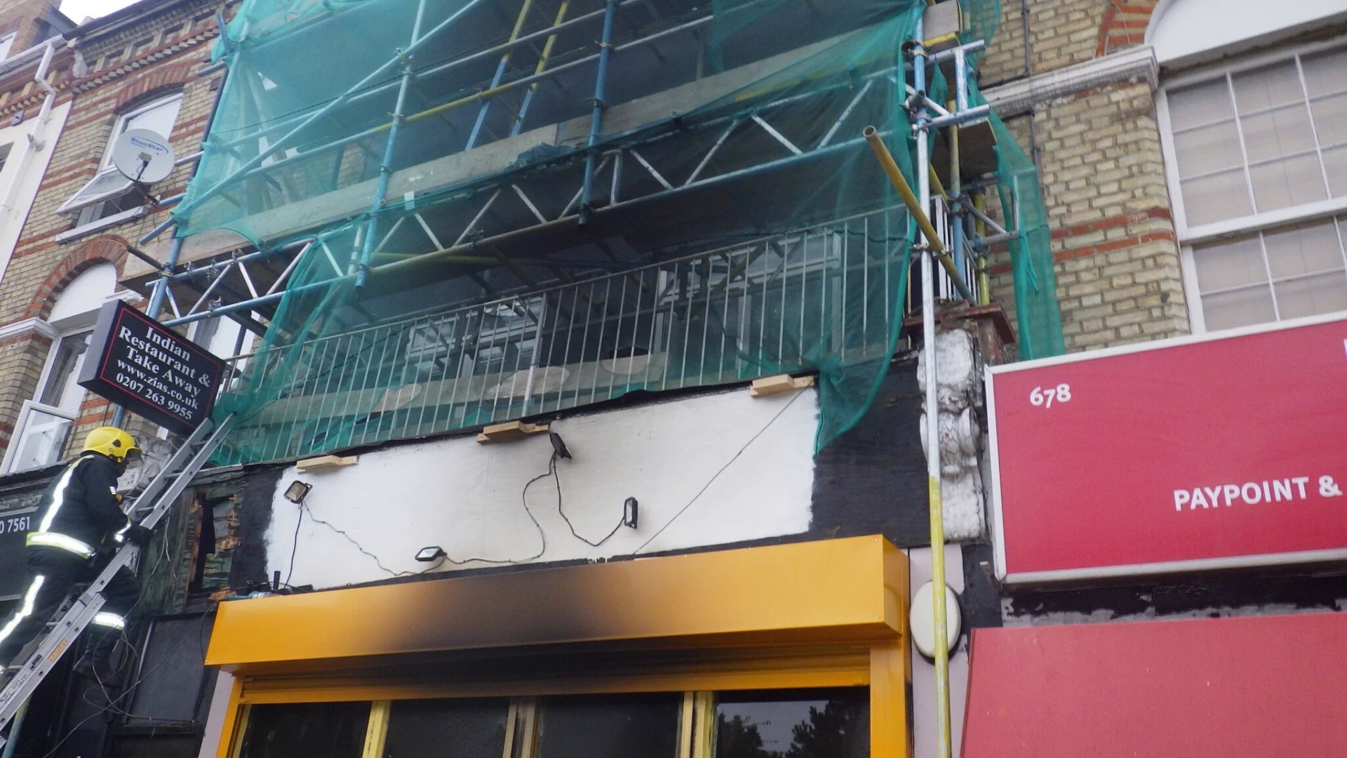 Holloway Road – shop fire