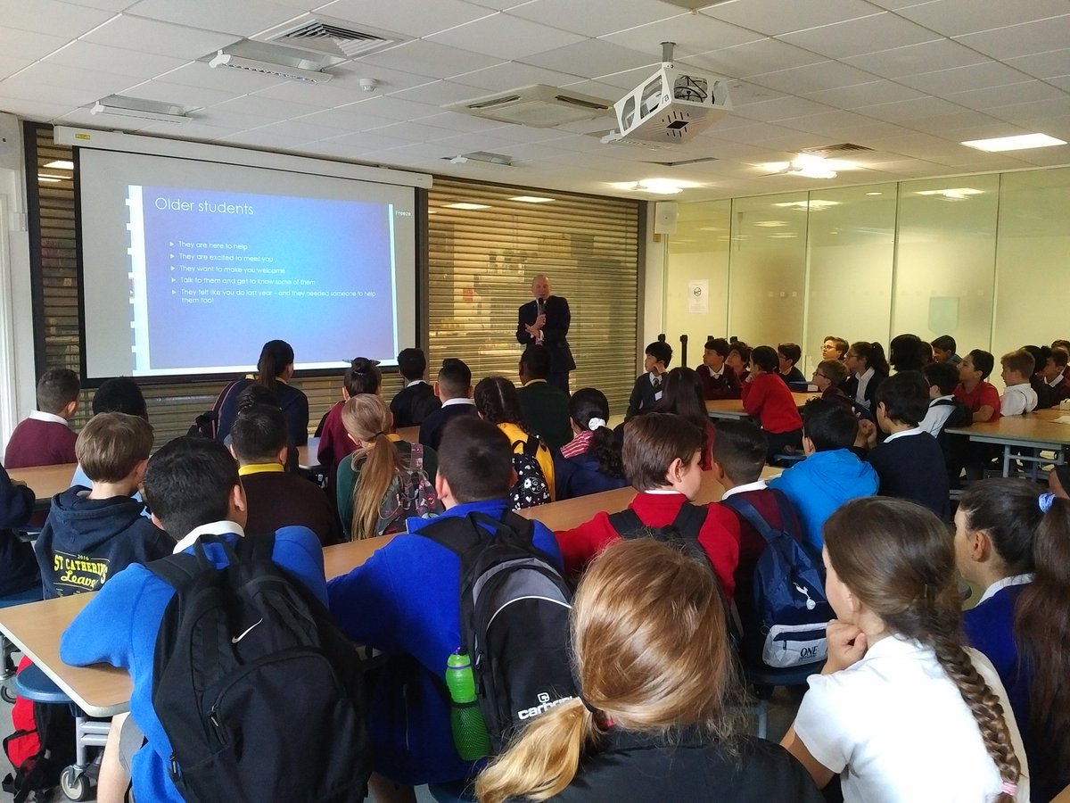 New students look forward to joining St Andrew the Apostle School