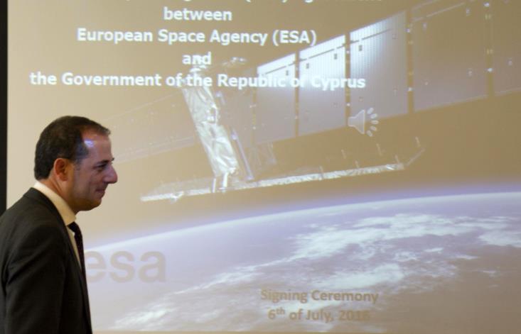 Cyprus signs agreement with ESA, stressing commitment to develop space sector