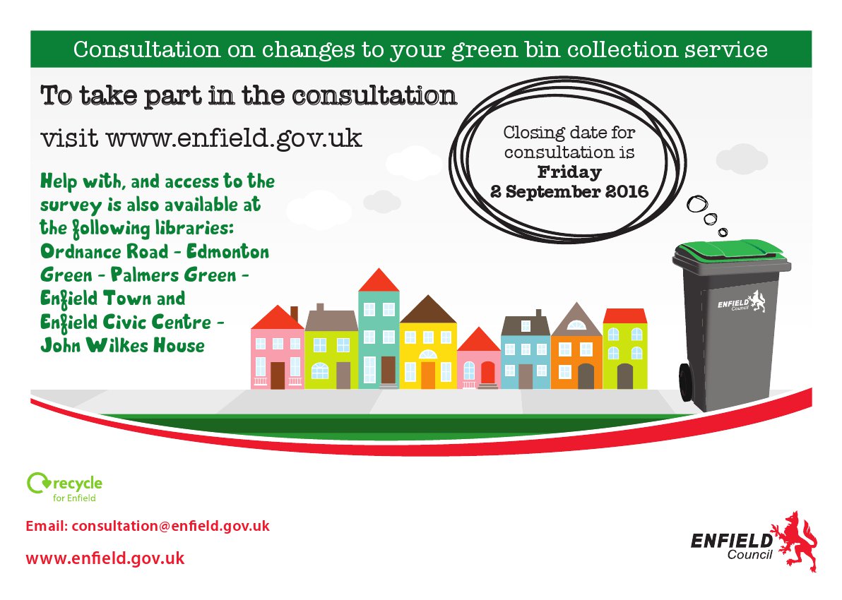 enfield council green bin Parikiaki