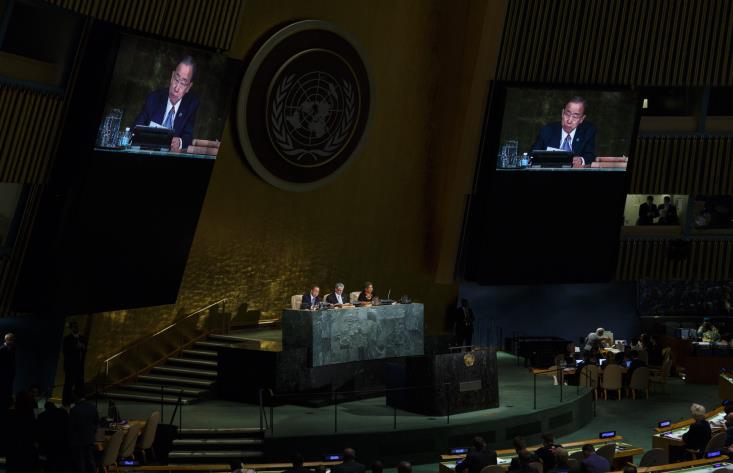 Foreign Minister discusses Cyprus problem during his meetings in New York