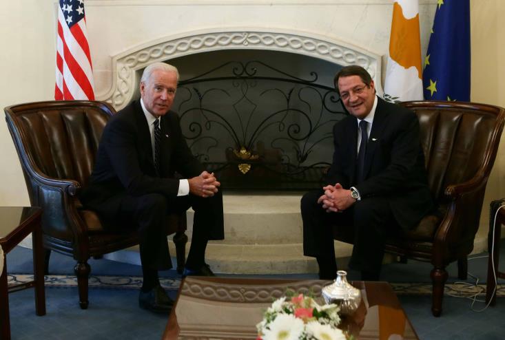 US Vice President strongly supports President Anastasiades’ decision to reinvigorate the negotiations