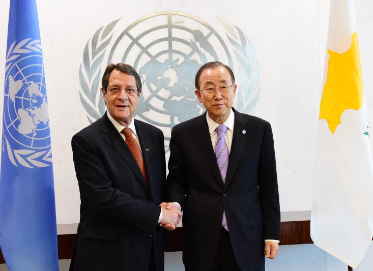President Anastasiades of Cyprus holds telephone conversation with UNSG