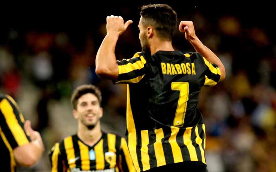 PAOK takes lead in Greece Super League play-offs