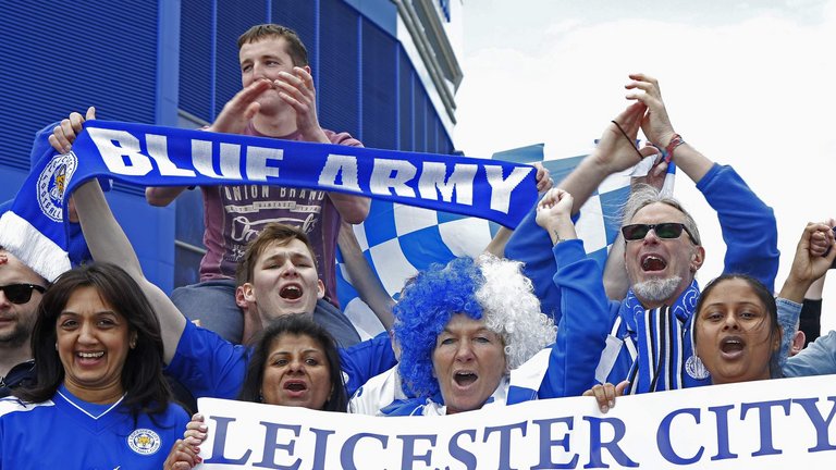 Leicester celebrate title triumph with victory parade