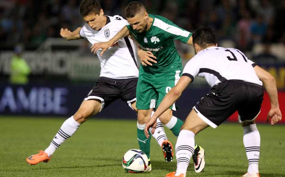 Ten-man PAOK snatches draw at Panathinaikos