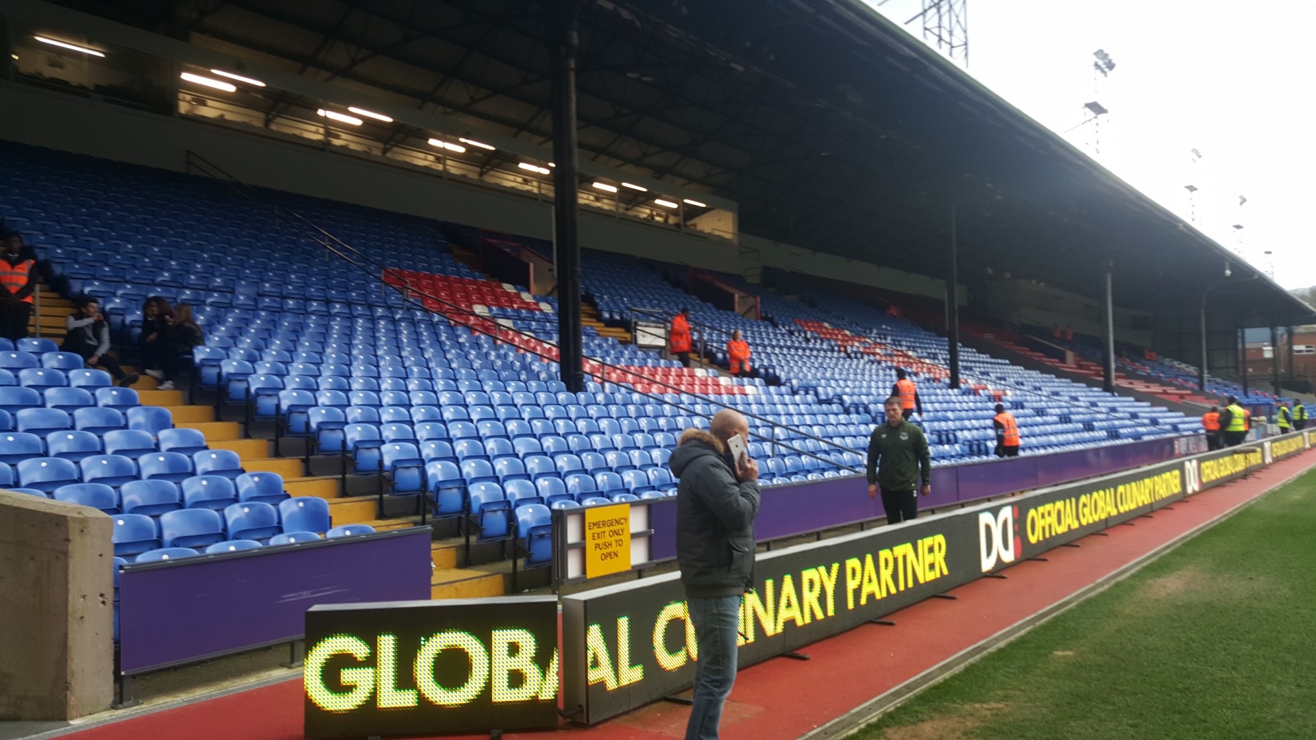 Parikiaki reporting from Crystal Palace on tomorrows New Salamis FA Cup final.