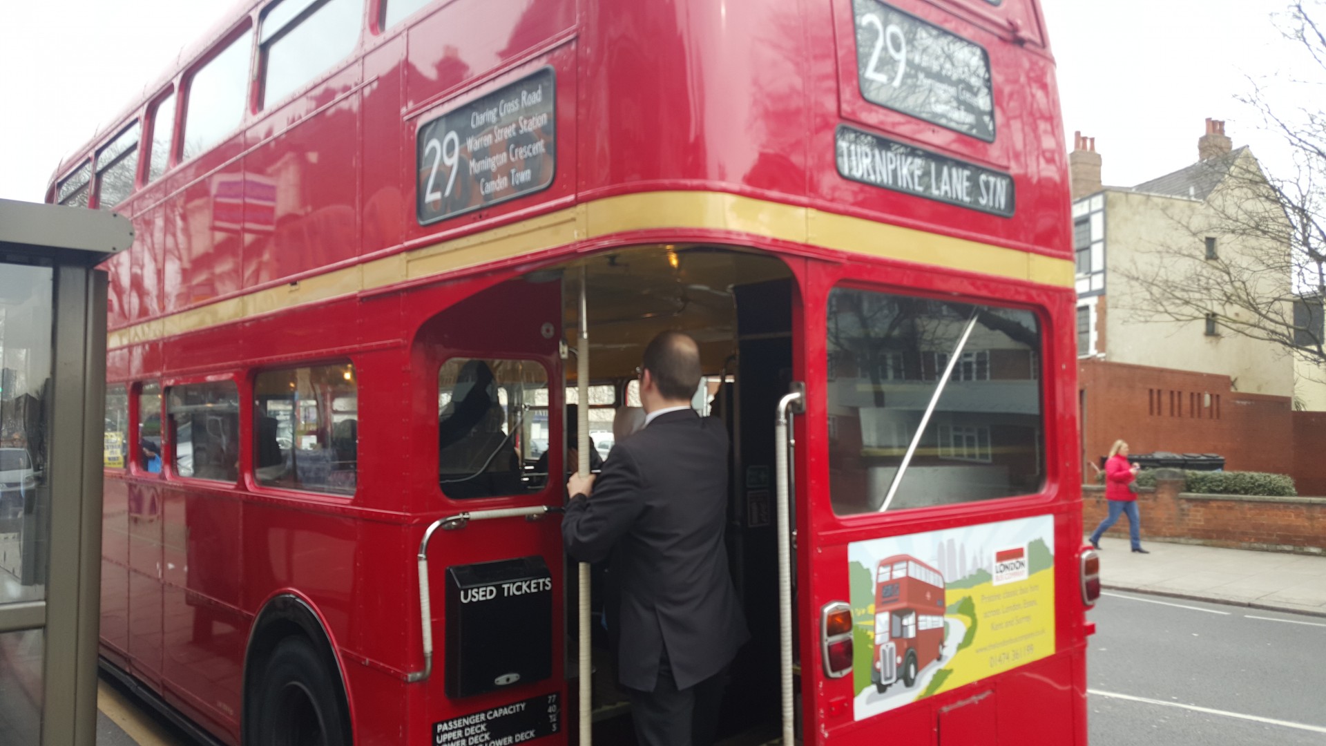 Piccadilly line strike brings back the old traditional buses