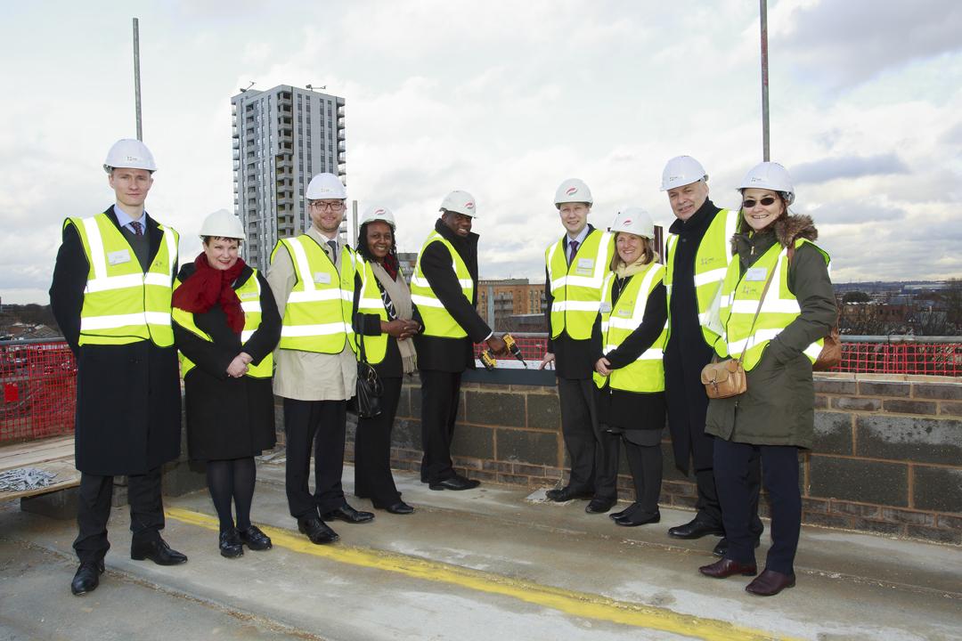 New roof laid at £9million supported living development for older Haringey residents