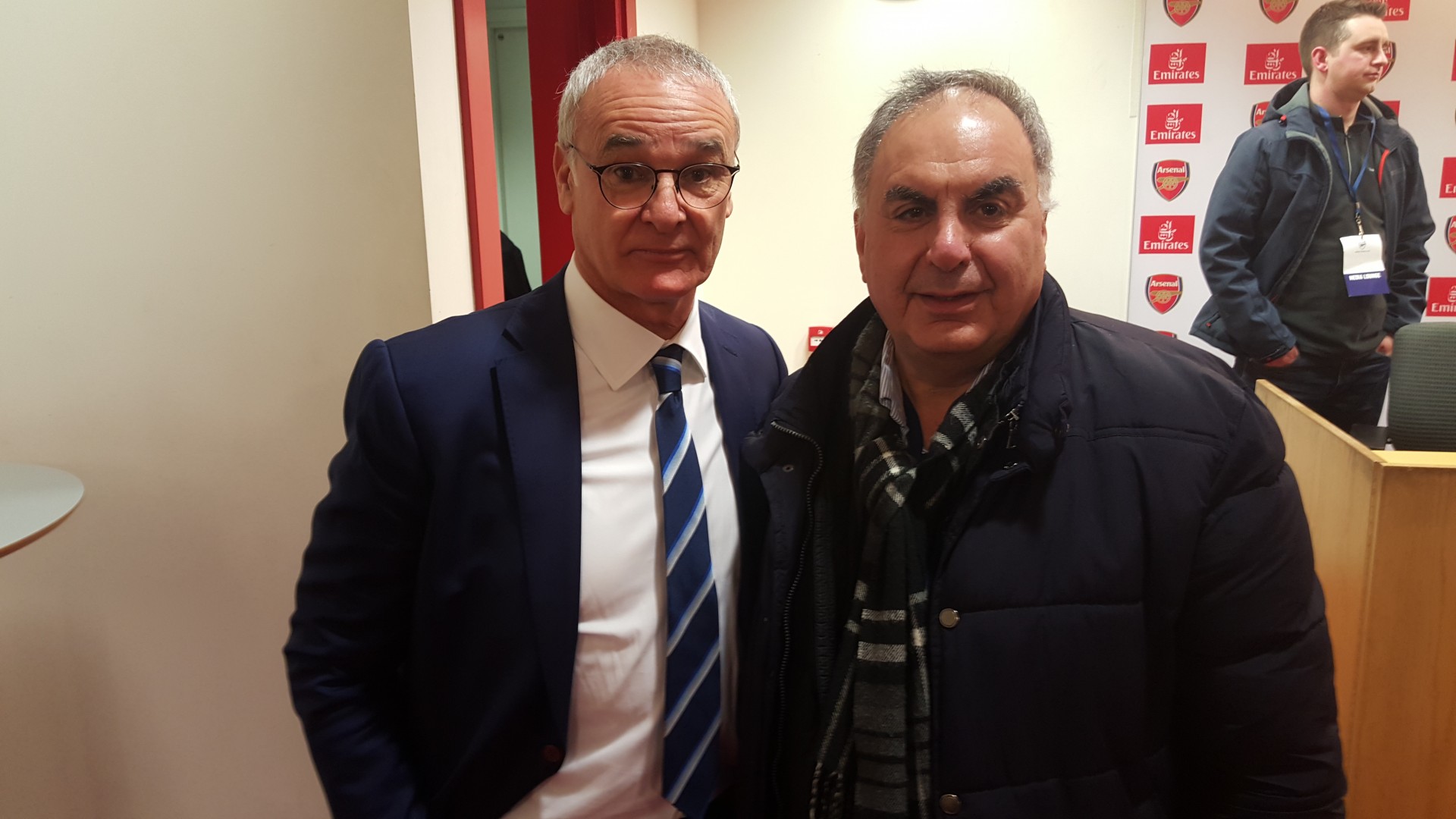 Our own Michael Yiakoumi gets chance to speak to Leicester manager Claudio Ranieri