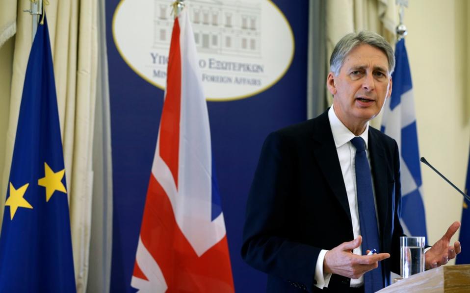 Akinci had a phone conversation with UK Secretary of State Hammond concerning Cyprus