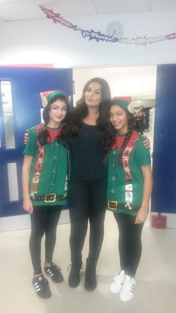 X-Factor star helps St Andrew the Apostle School end year on high note