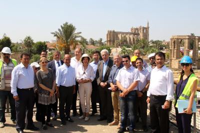 Cypriot parties hold regular meeting at Ledra Palace