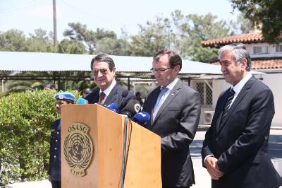 Cypriot Leaders hold new meeting on Friday CNA