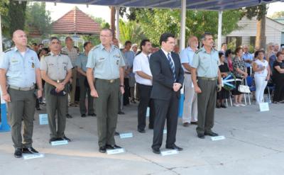 Σε εκδήλωση μνήμης και τιμής που συνδιοργάνωσαν στο στρατόπεδο Αντιστράτηγου Βασιλείου Καποτά στο ΒΜΗ το 70 Τάγμα Μηχανικού και ο Σύνδεσμος Εφέδρων Μηχανικού απηύθυνε χαιρετισμό ο Υπουργός Άμυνας κ. Χριστόφορος Φωκαΐδης.