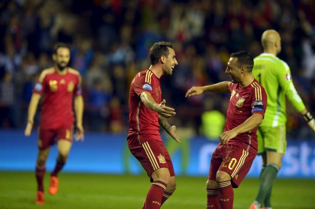 Holders Spain and Swiss join Euro 2016 finals party