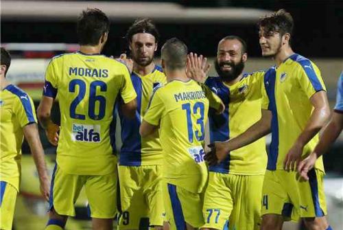 Apoel comfortable 5-0 winners