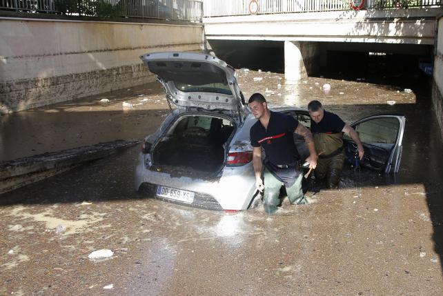 Flash floods in France kill at least 17 people
