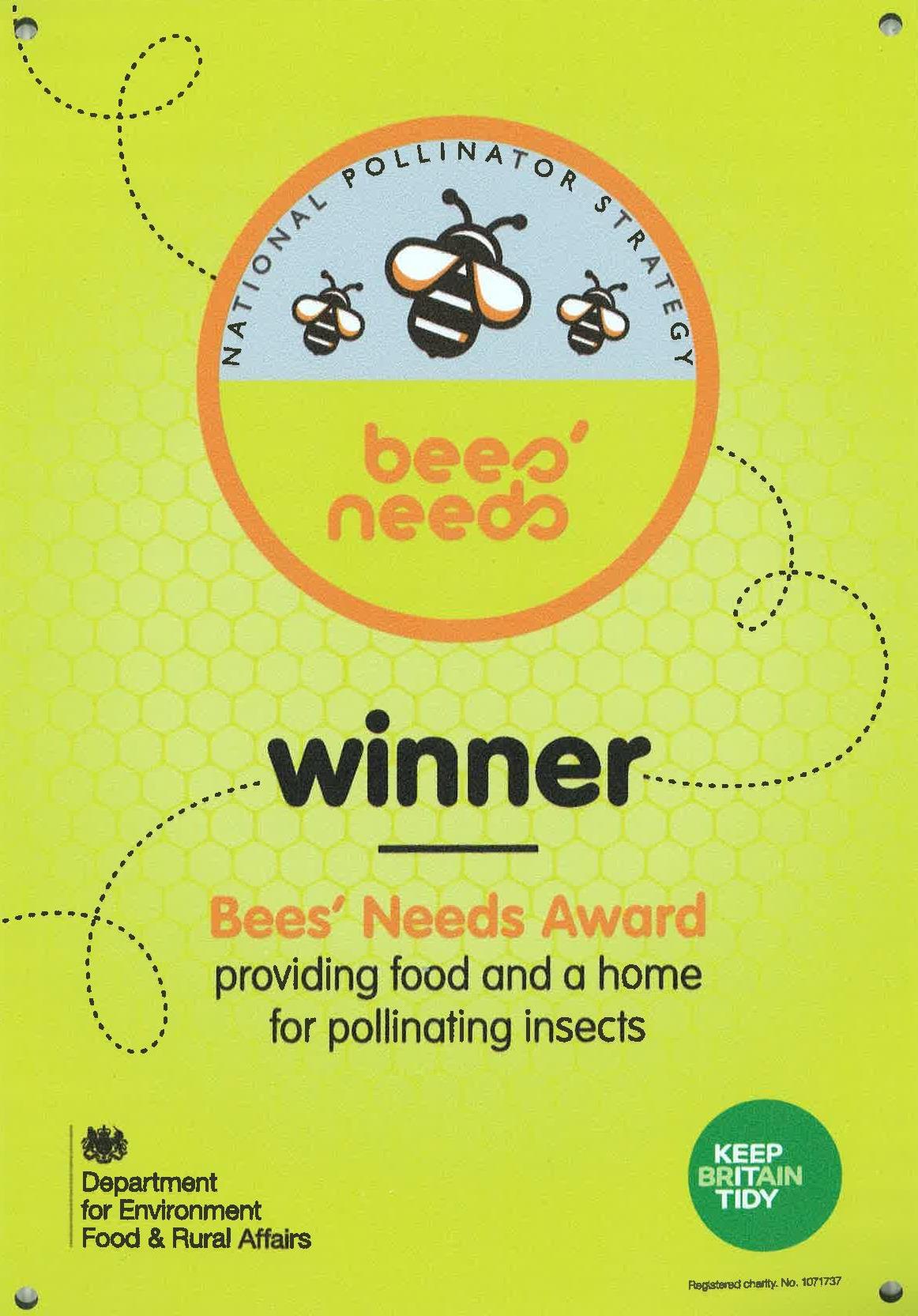 Enfield Council buzzing after bee award