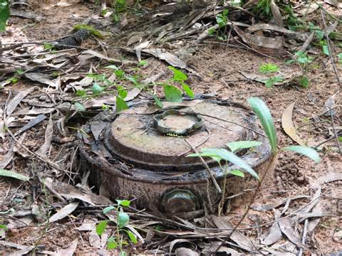 UN’s Cambodian Soldiers Clear Land Mines in Divided Cyprus
