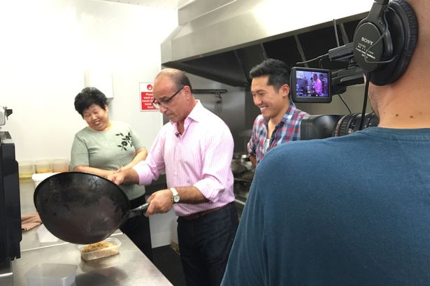 When Theo Paphitis made Chinese food for a MasterChef finalist on The One Show