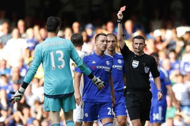 Ten man Chelsea drama