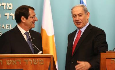 Ο Πρόεδρος της Δημοκρατίας κ. Νίκος Αναστασιάδης και ο Πρωθυπουργός του Ισραήλ κ. Benjamin Netanyahu προβαίνουν σε δηλώσεις στον Τύπο.