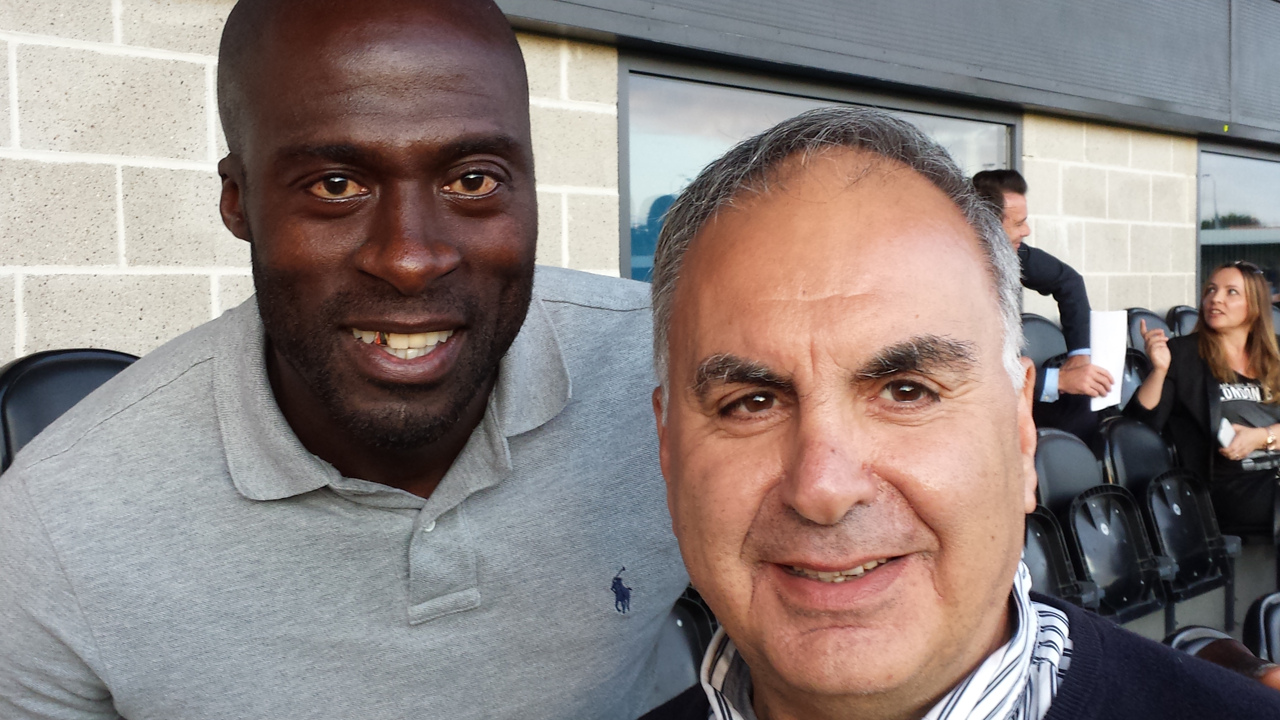 Parikiaki meets with former KOPA Football League stars at QPR game