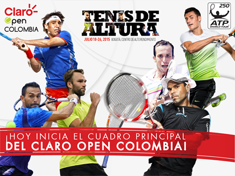 Marcos Baghdatis in Colombia