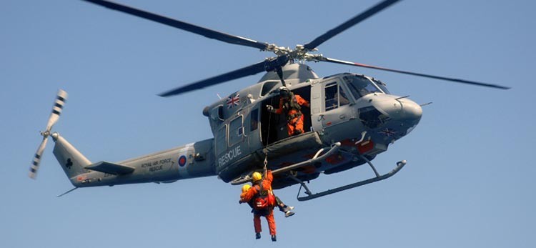 RAF rescues Cypriot paraglider at Curium