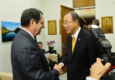 President of the Republic of Cyprus to hold meetings with UNSG, Russian President
